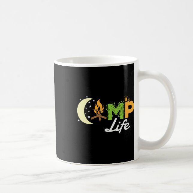 Camping camp Life'  Coffee Mug (Right)