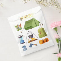 Camping Camp Tent Birthday Party