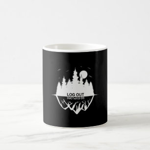 Camping Camper Campfire Camp Funny Gift Idea Coffee Mug
