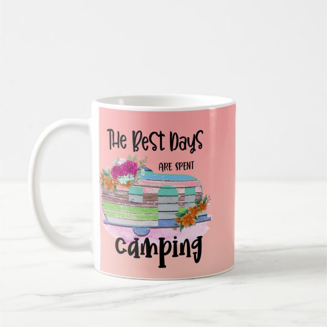 Camping Camper  Coffee Mug (Left)