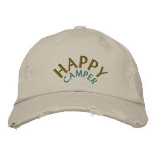 Camping / Camper Embroidered Hat