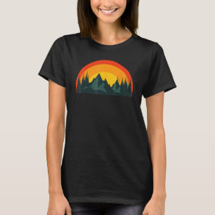 Camping Camper Outdoors fishing hiking wilderness T-Shirt