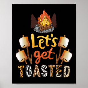 Camping Campfire Camp Co. Camping Campfire  Poster