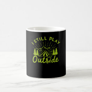 Camping Campfire Tent Coffee Mug