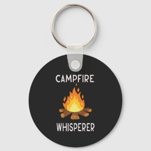Camping - Campfire Whisperer  Key Ring