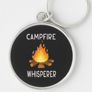 Camping - Campfire Whisperer Key Ring