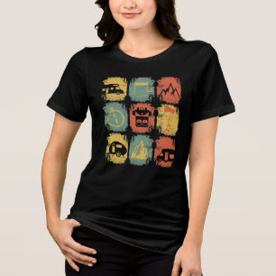 Camping - Camping Stuff Tri-Blend Shirt