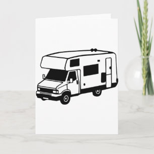 camping car holiday card