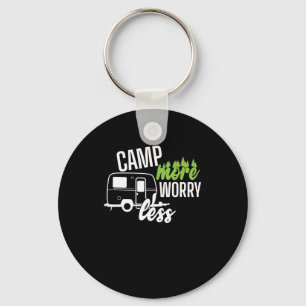Camping caravan "Camp More æLess" Key Ring