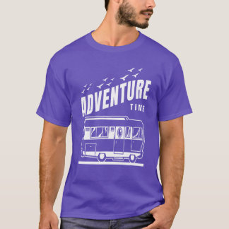 Camping Caravan Motorhome Camper Saying retro T-Shirt