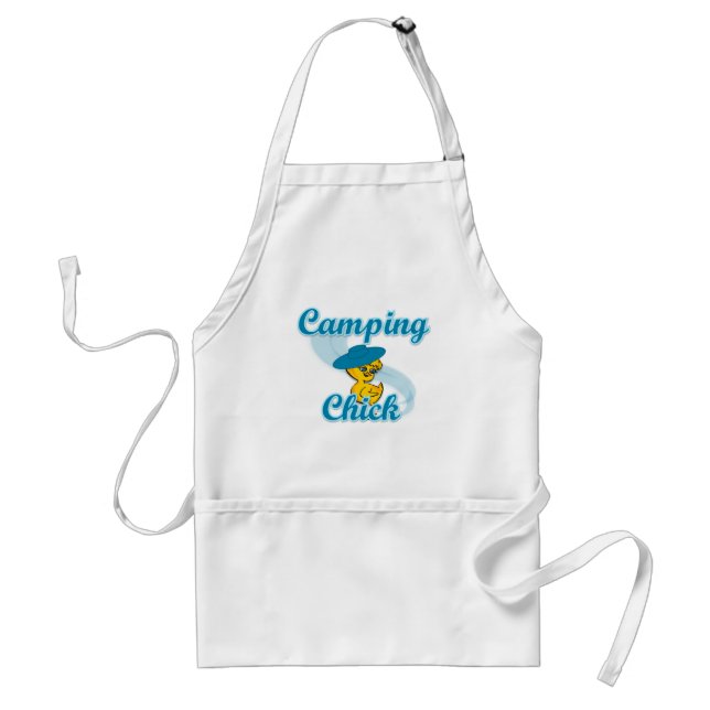 Camping Chick #3 Standard Apron (Front)
