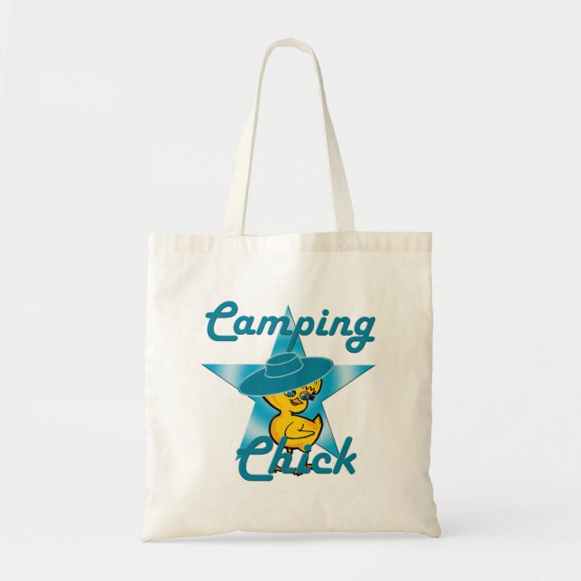 Camping Chick #7 Tote Bag (Front)