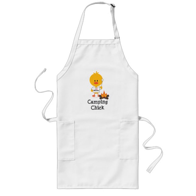 Camping Chick Apron (Front)