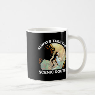 Camping Climbing Adventure Nature Camper Hiker Coffee Mug
