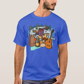 Camping Clipart funny T-Shirt