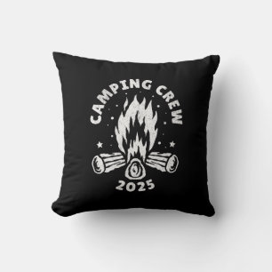 Camping Crew 2025 Camper Vintage Cushion