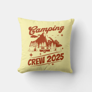 Camping Crew 2025 Camping Lover Cushion