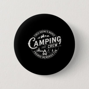 Camping Crew 2025 Matching For Family Camper Kid G 6 Cm Round Badge