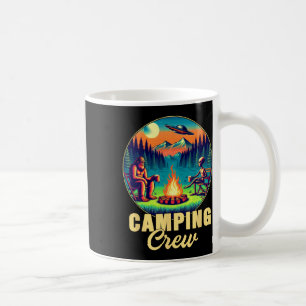 Camping Crew Camper Drinking Team Funny Bigfoot Al Coffee Mug