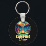 Camping Crew Camper Drinking Team Funny Bigfoot Al Key Ring<br><div class="desc">Camping Crew Camper Drinking Team Funny Bigfoot Alien</div>