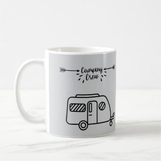 camping crew coffee mug