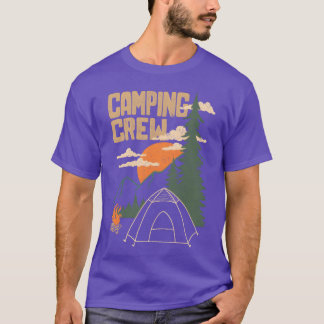 Camping Crew cool gift T-Shirt