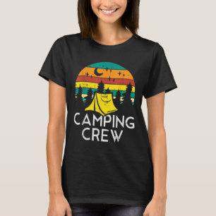 Camping Crew Cute Camper Boys Girls Kids Youth Tod T-Shirt