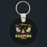 Camping Crew Family Friends Girls Kids Summer Vibe Key Ring<br><div class="desc">Camping Crew Family Friends Girls Kids Summer Vibes Camper</div>