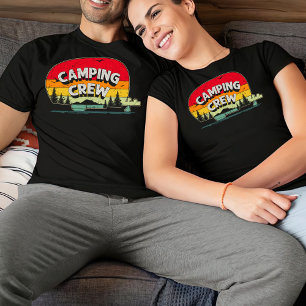 Camping Crew Shirt, Happy Camper Shirt, Camping T-Shirt