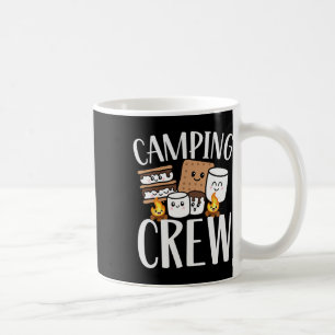 Camping Crew Smore Campfire Group Squad Team Kids  Coffee Mug