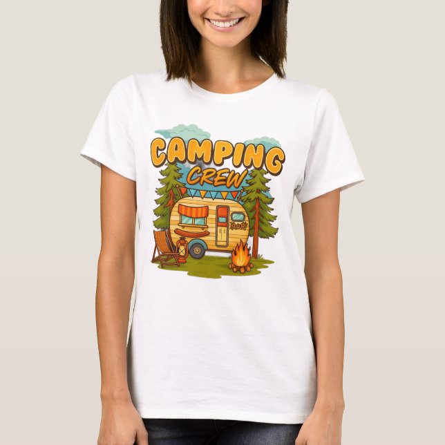 camping crew T-Shirt (Front)