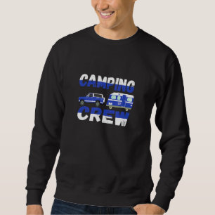 Camping Crew Travel Caravan Rv Camper Teardrop Tra Sweatshirt