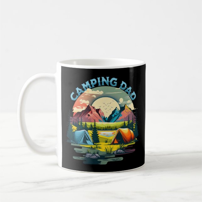 Camping Dad Coffee Mug (Left)