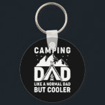 Camping Dad Funny Camper Fathers Day Adventure Dad Key Ring<br><div class="desc">Camping Dad Funny Camper Fathers Day Adventure Dad Mens</div>