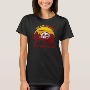 Camping Dad Motorhome Caravan Camper Dad T-Shirt
