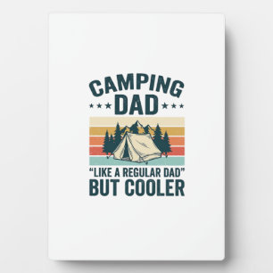 Camping Dad Vintage Retro Outdoor Vector Shirt Des Plaque