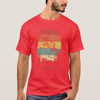 Camping Drinking Wine friends T-Shirt