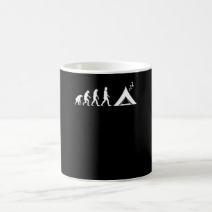 Camping Evolution Coffee Mug