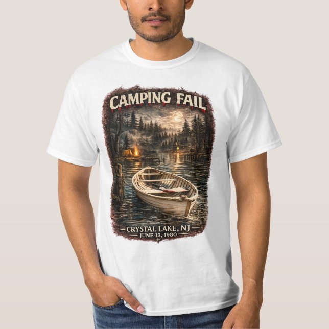 Camping Fail Men's Value T-Shirt  (Front)