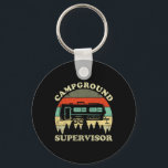 Camping Family Campground Supervisor Husband Wife  Key Ring<br><div class="desc">Camping Family Campground Supervisor Husband Wife Men Women</div>