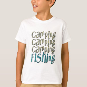 Camping Fishing T-Shirt
