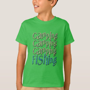 Camping Fishing T-Shirt