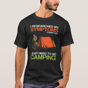 Camping For Men Funny Outdoor Tenting Camper T-Shirt