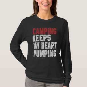 Camping For Men Women Trip RV Vacation Hiker T-Shirt