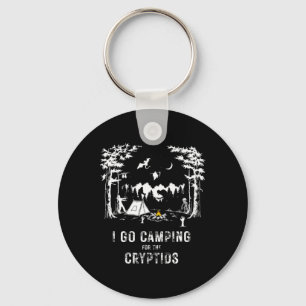 Camping For The Cryptids Bigfoot Mothman Alien Sas Key Ring