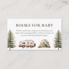 Camping Forest Watercolor Baby Shower