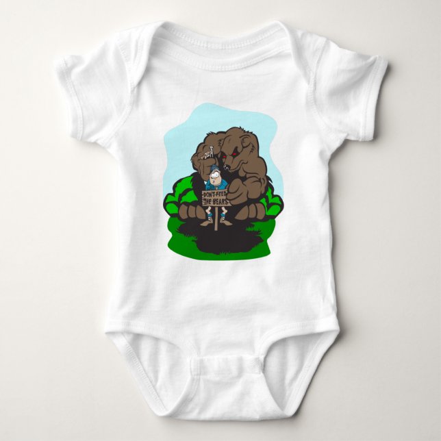 Camping Fun Baby Bodysuit (Front)