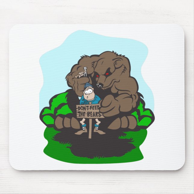 Camping Fun Mouse Pad (Front)