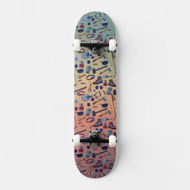Camping Gear Skateboard (Front)