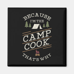 Camping Gift Product Camp Cook Rv And Camper Magnet